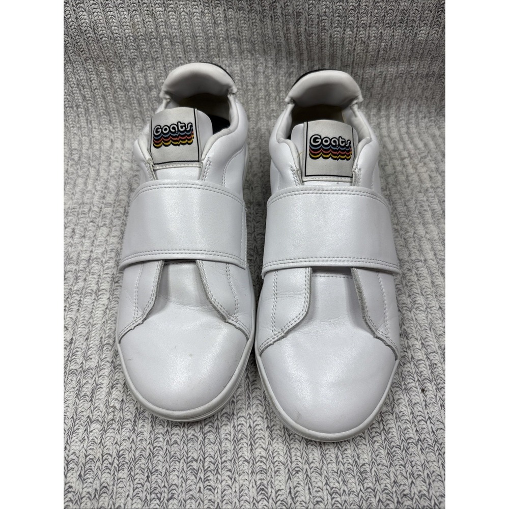 GOATS Leather Sneakers White Women's‎ Size 10
